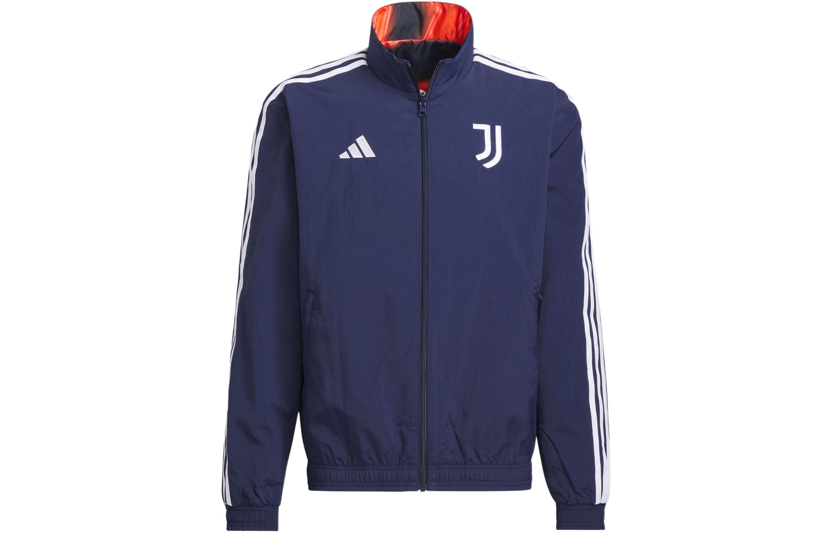 adidas Juventus 3-Stripes Reversible Retro Track Jacket Blue IP8794