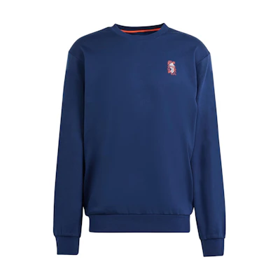 adidas Juventus Cultural Story Crewneck Sweatshirt Black Logo Pullover IM9867