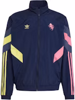 adidas Juventus FW24 Logo Zipper Retro Jacket Men’s Blue Pink Long Sleeve IN5601 adidas Juventus FW24 Logo Zipper Retro Jacket Men’s Blue Pink Long Sleeve IN5601