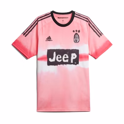 Juventus Human Race Jersey Glow Pink/Black