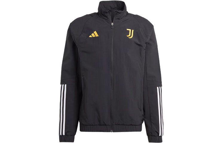 adidas Juventus Tiro 23 Presentation Track Top Black Retro Jacket IM1873