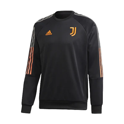 adidas Juventus Travel Sweat Pullover Hoodie Black Football Apparel FR4208