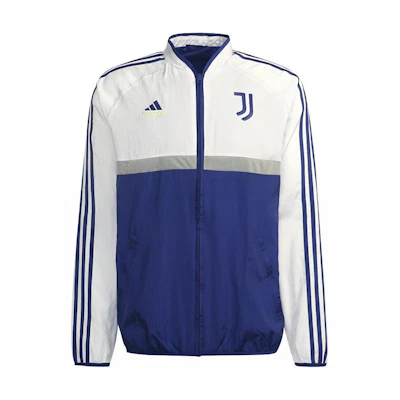 adidas Juventus White Retro Colorblock Track Jacket 21-22 Season GR2900