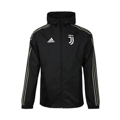 adidas Juventus Windbreaker Jacket Black CW8726