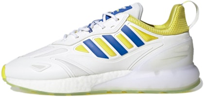 adidas Juventus x Originals ZX 2K Boost 2.0 'White Blue Yellow' GY3513 adidas Juventus x Originals ZX 2K Boost 2.0 'White Blue Yellow' GY3513