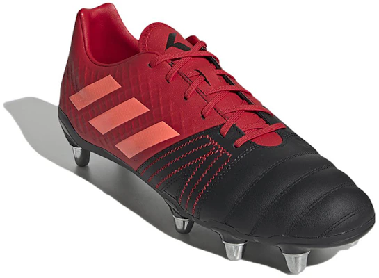Botas adidas Kakari Elite Soft Ground 'Negro Rojo' EF3398 Lookbook Botas adidas Kakari Elite Soft Ground 'Negro Rojo' EF3398