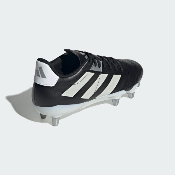 Details for Adidas Kakari SG Soft Ground Rugby Cleats Core Black/Zero Metalic/Silver Metallic IE3204