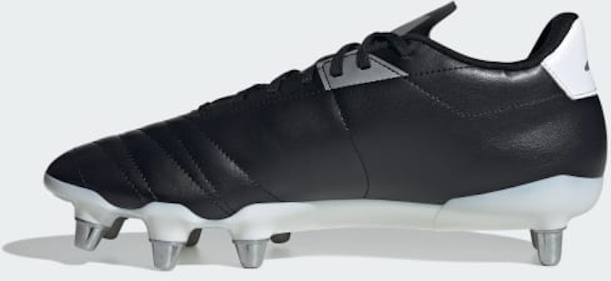 Adidas Kakari SG Soft Ground Rugby Cleats Core Black/Zero Metalic/Silver Metallic IE3204 Details for Adidas Kakari SG Soft Ground Rugby Cleats Core Black/Zero Metalic/Silver Metallic IE3204