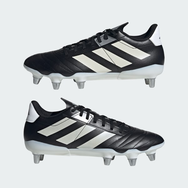 Cheap Adidas Kakari SG Soft Ground Rugby Cleats Core Black/Zero Metalic/Silver Metallic IE3204