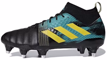 adidas Kakari X Kevlar Soft Ground Boots 'Black Blue Yellow' AC7677 adidas Kakari X Kevlar Soft Ground Boots 'Black Blue Yellow' AC7677