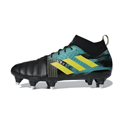 adidas Kakari X Kevlar Soft Ground Boots 'Black Blue Yellow'