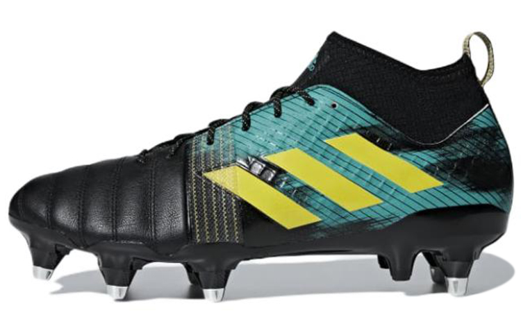 adidas Kakari X Kevlar Soft Ground Boots 'Black Blue Yellow' AC7677