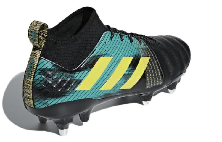 Shop adidas Kakari X Kevlar Stollenschuhe ''Schwarz Blau Gelb'' AC7677