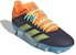 adidas Kakari Z.0 Soft Ground 'Hitam Biru Jingga' FZ3024