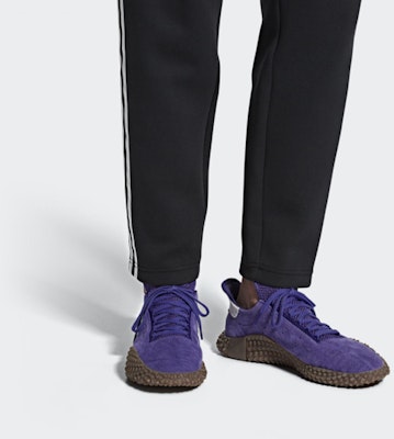 adidas Originals Kamanda 10 防滑耐磨 低筒運動休閒鞋 男款 紫白棕 Sizing adidas Originals Kamanda 10 防滑耐磨 低筒運動休閒鞋 男款 紫白棕