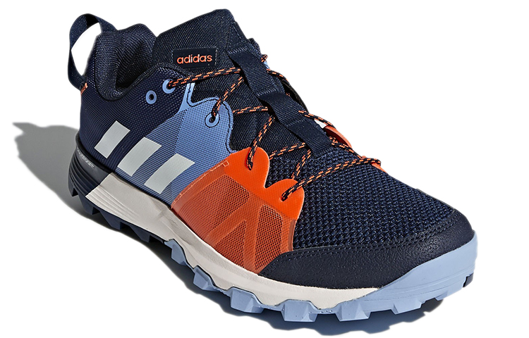 Lookbook adidas Kanadia 8.1 Trail 舒適耐磨戶外鞋 藍色