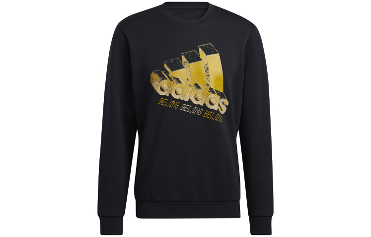 adidas KC Sweat BJ Beijing Graphic Pullover Sweatshirt Black HD4101