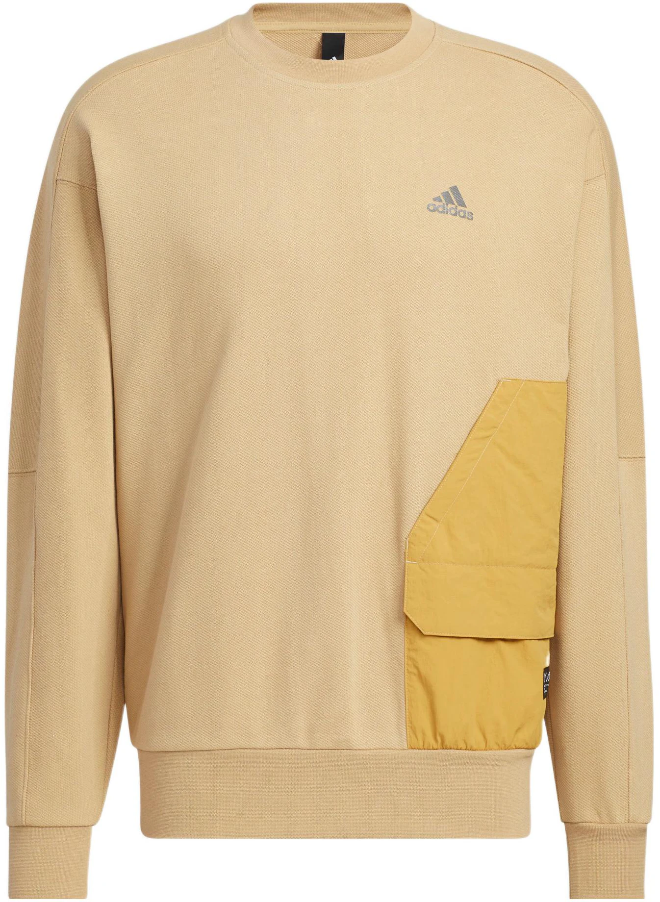 adidas-khaki-crewneck-sweatshirt-with-logo-print-and-patchwork-design-hp-1382