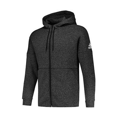 adidas Knit Solid Comfort Long Jacket - Gray CW0259