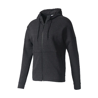 adidas Knitted Breathable Sports Hoodie Jacket - Black S98783