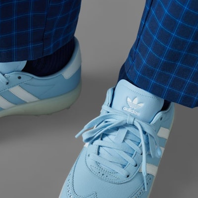 阿迪达斯Kos Cup无钉高尔夫鞋 浅蓝/云白/米白 IH8438 Sizing 阿迪达斯Kos Cup无钉高尔夫鞋 浅蓝/云白/米白 IH8438