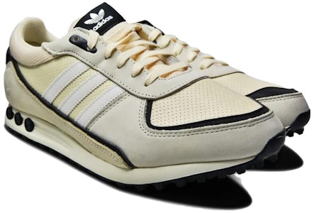 阿迪达斯 LA Trainer 2 ‘米白黑’ GX3868 Lookbook 阿迪达斯 LA Trainer 2 ‘米白黑’ GX3868