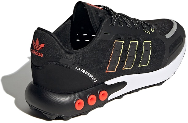adidas LA Trainer 3 'Black Solar Red' FY3842 Shop adidas LA Trainer 3 'Black Solar Red' FY3842