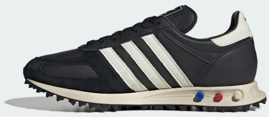 adidas LA Trainer OG Made in USA Kasut Hitam/Putih/Carbon IH6753 Details for adidas LA Trainer OG Made in USA Kasut Hitam/Putih/Carbon IH6753