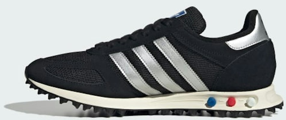 adidas LA Trainer OG Sneakers Core Black/Silver Metallic/Off White KJ4381 Sizing adidas LA Trainer OG Sneakers Core Black/Silver Metallic/Off White KJ4381