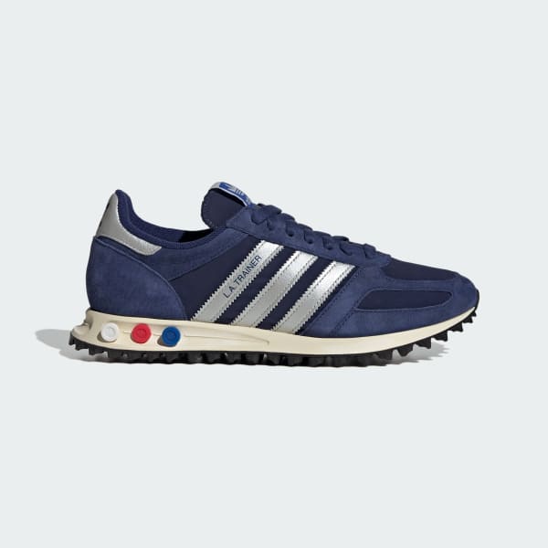 Adidas LA Trainer OG Sneakers Dark Blue/Silver Metallic/Off White JR7171