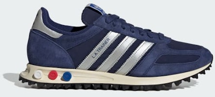Adidas LA Trainer OG Sneakers Dark Blue/Silver Metallic/Off White JR7171 Adidas LA Trainer OG Sneakers Dark Blue/Silver Metallic/Off White JR7171