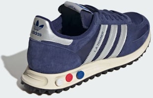 アディダス LA トレーナー OG スニーカー ダークブルー/シルバーメタリック/オフホワイト JR7171 Purchase アディダス LA トレーナー OG スニーカー ダークブルー/シルバーメタリック/オフホワイト JR7171