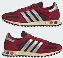 Adidas LA Trainer OG 復古運動鞋 深酒紅/銀色金屬/酒紅 JQ5715 Sizing Adidas LA Trainer OG 復古運動鞋 深酒紅/銀色金屬/酒紅 JQ5715