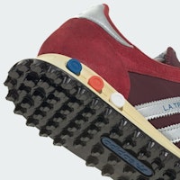 Adidas LA Trainer OG 復古運動鞋 深酒紅/銀色金屬/酒紅 JQ5715 1