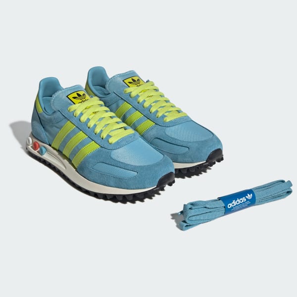 Cheap adidas LA Trainer OG Kasut Terpakai Biru/Kuning Solar/Icey Blue IH1650