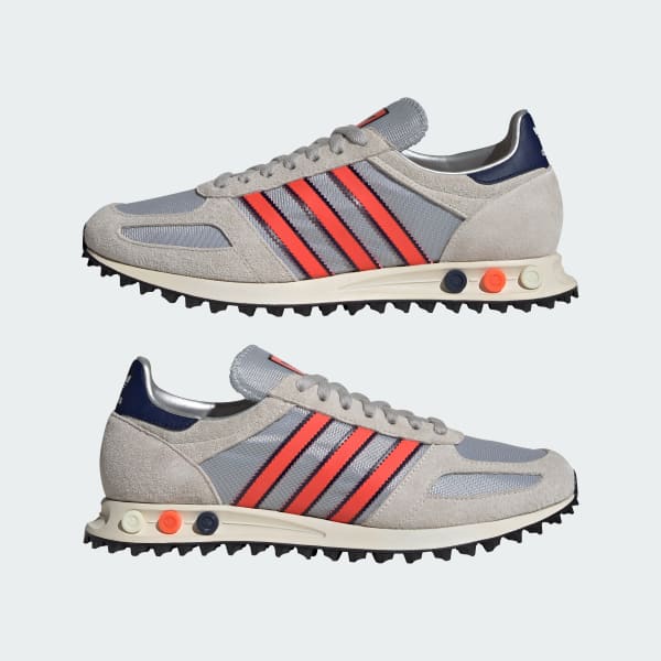 Sizing Adidas LA Trainer OG Perak/Colour Pembekal/Biru Gelap Sneakers IH1651