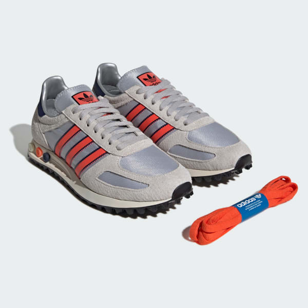 Cheap Adidas LA Trainer OG Perak/Colour Pembekal/Biru Gelap Sneakers IH1651