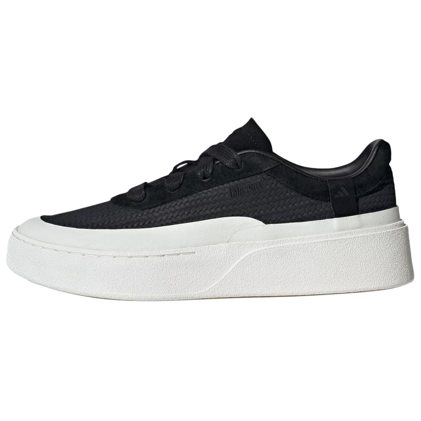 adidas Labcourt Classic Comfortable Sneakers Black White KJ4572