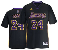 Adidas Lakers Kobe Bryant Hollywood Night Swingman Jersey Black Retro A45982 Adidas Lakers Kobe Bryant Hollywood Night Swingman Jersey Black Retro A45982