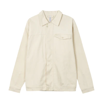 adidas Lapel Trefoil Casual Long-Sleeve Jacket Yellow White Unisex Japan Edition HI6011-JAPAN