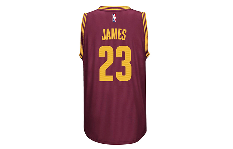 Lookbook Adidas LeBron James Cleveland Cavaliers Jersi Bola Keranjang Tank Merah A61199