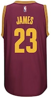 Adidas LeBron James Cleveland Cavaliers Jersi Bola Keranjang Tank Merah A61199 Lookbook Adidas LeBron James Cleveland Cavaliers Jersi Bola Keranjang Tank Merah A61199