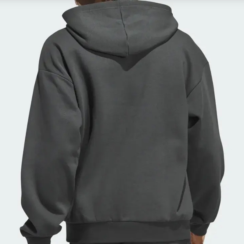 Shop 阿迪达斯传奇碳黑徽标贴长袖连帽衫 IL2313