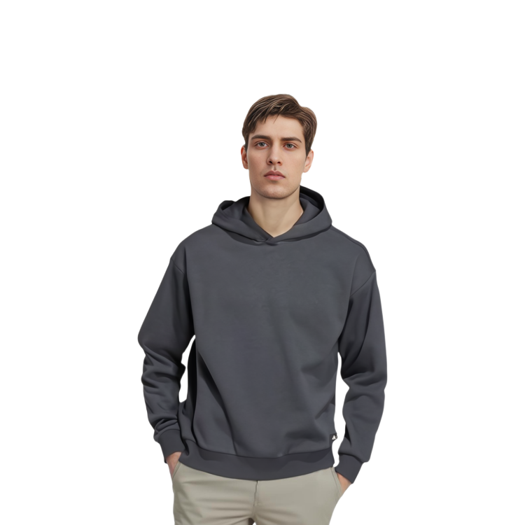 Purchase 阿迪达斯传奇碳黑徽标贴长袖连帽衫 IL2313