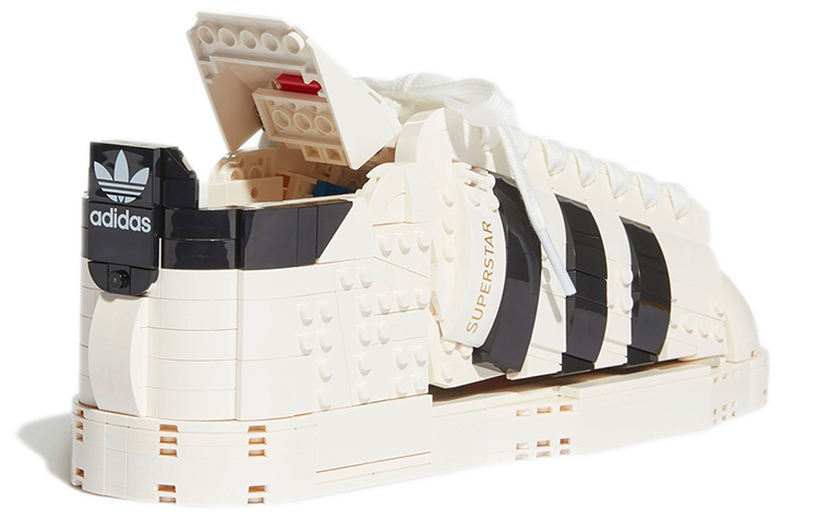 adidas Lego Originals Superstar 'Off White' 圖 5