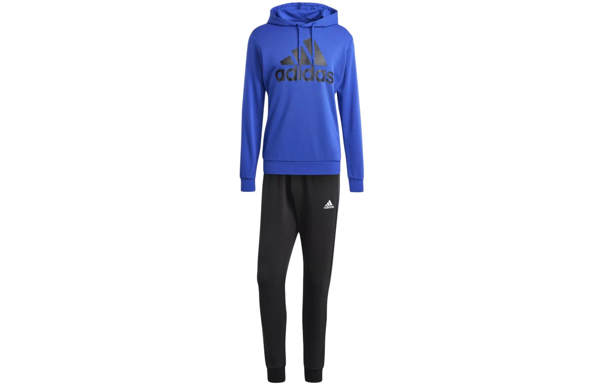 adidas Letter Logo Printed Hoodie Tracksuit Sport Set IJ8556