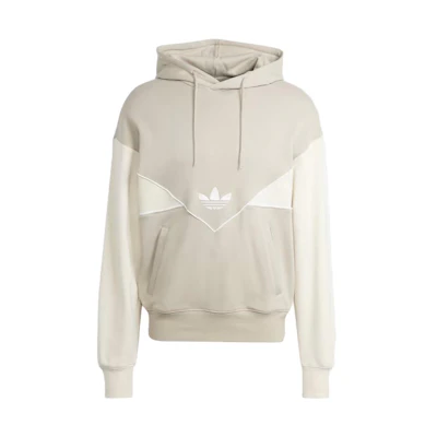 adidas Letter Print Hoodie Beige Japan Version Long Sleeve Pullover IM4412-JAPAN