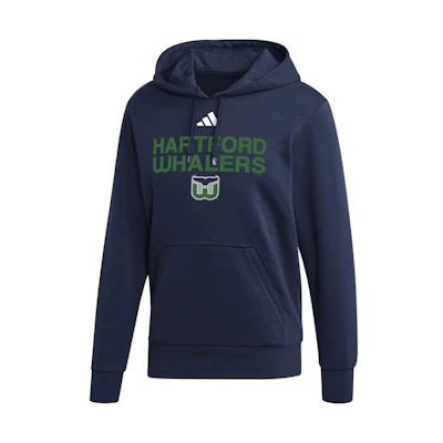 adidas Letter Printed Pullover Sweatshirt Navy Blue IB1928