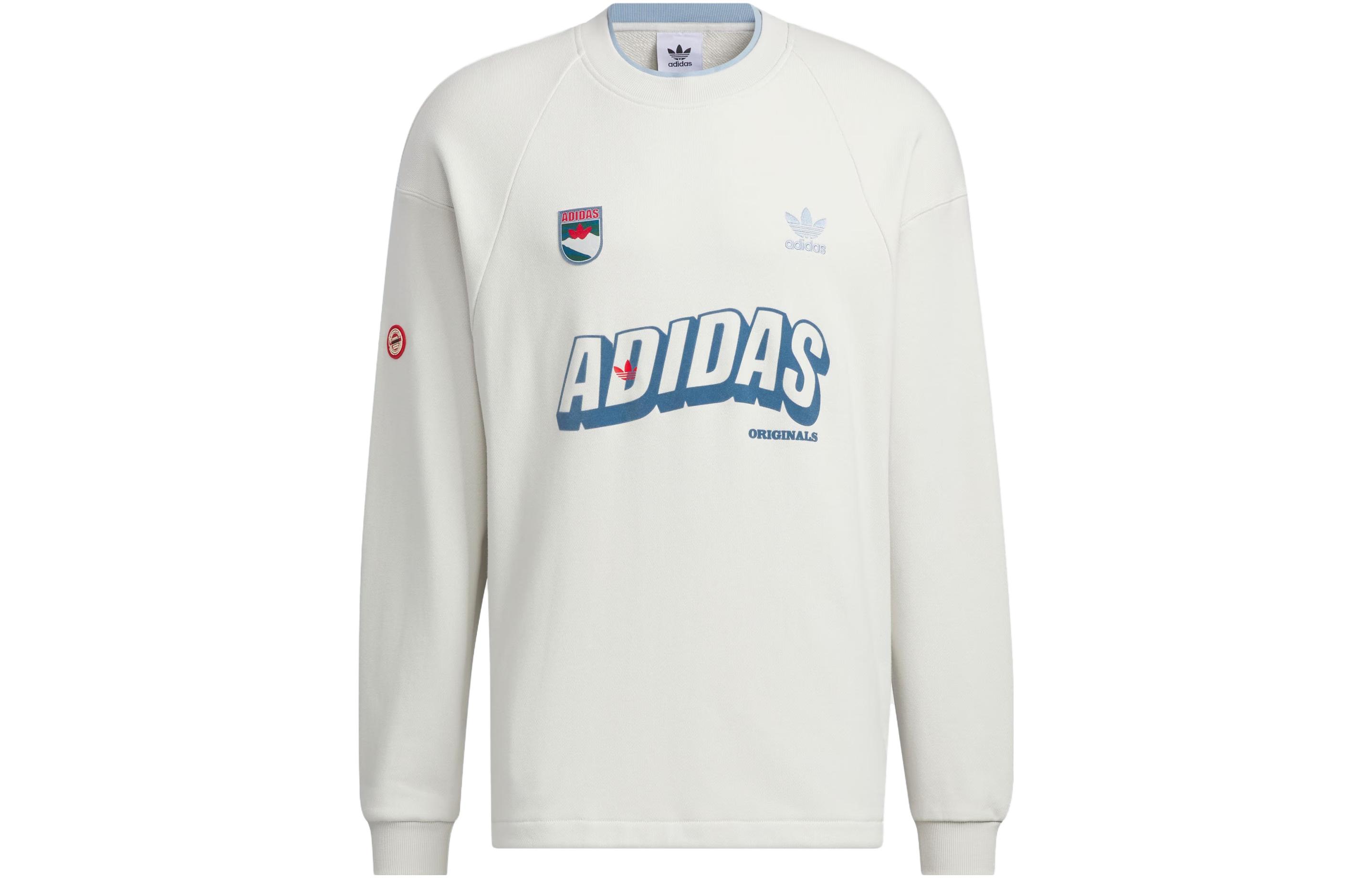 adidas Letter Sweatshirt Orbit Grey IN0973