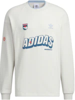 adidas Letter Sweatshirt Orbit Grey IN0973 adidas Letter Sweatshirt Orbit Grey IN0973